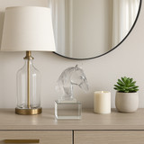 EV22260#Somerton Crystal Horse Statuary