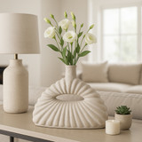 EV22175-01#15x12" Barrington Short Eco-mix Vase