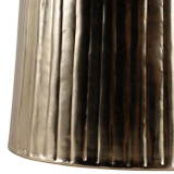 EV22268#18" Tusayan Black And Gold Accent Table