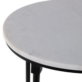 EV22271-01#20" Winslow Marble Top Accent Table