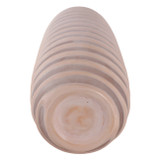 EV22272-02#15" Westerly Medium Carved Glass Vase, Ivory