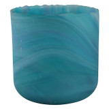 EV22277-01#11" Kent Small Blue Swirl Glass Vase