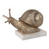 EV22248#10" Amelia Snail Statuary, Gold