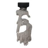 EV22282-02#32" Bedford Large Silver Wood Post Statuary