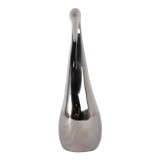 EV22285#11" Bowling Swan Statuary, Silver