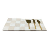 EV22365#15" Ramah Marble Cheese Set With Gift Box