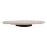 EV22367#Gedor Large Marble Lazy Susan Tray