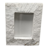 EV22373#4x6 Gilgal Marble Photo Frame With Gift Box