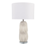 EV51442#28" Lovell Quartz Resin Table Lamp