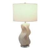 EV51442#28" Lovell Quartz Resin Table Lamp