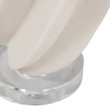 EV51451#25" Mills Quartz Resin Table Lamp