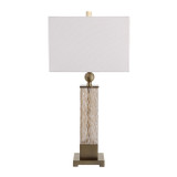 EV51484#29" Henrico Gold Table Lamp