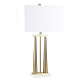 EV51491#30" Nelson Gold Table Lamp