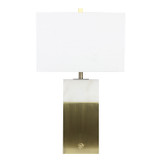 EV51493#26" Nottoway White Marble Table Lamp
