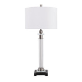 EV51500#29" Dunmore Crystal Table Lamp
