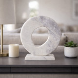 EV22716-02#16" Louvine Large Carved Marble Statuary