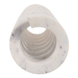 EV22717#18" Louvine Carved Marble Spiral Statuary