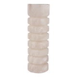 EV22720-02#11" Solica Large Alibaster Candleholder