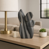 EV22721-02#8" Rennalt Large Carved Marble Angel Statuary