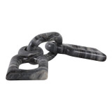 EV22722#16" Rennalt Carved Marble Chain Object