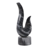 EV22723#12" Rennalt Carved Marble Curved Statuary