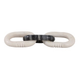 EV22724#12" Finno Carved Marble Chain Object