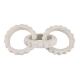 EV22727#8" Lonna Carved Marble Chain Object