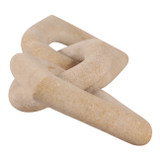 EV22728#13" Nonnilcarved Standstone Chain Object