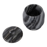 EV22729-02#6" Rennalt Large Carved Marble Jar