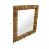 EV22734#40" Toulon Wood Wall Mirror, Natural