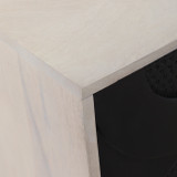 EV22738#31" Ferrand Wood Chest, White Wash