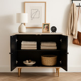 EV22738#31" Ferrand Wood Chest, White Wash