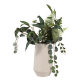 EV22745-02#11" Holdron Large Angular Vase, White