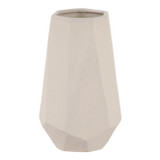 EV22745-02#11" Holdron Large Angular Vase, White