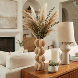 EV22748-02#15" Finessa Large 3d Printed Vase, Gray