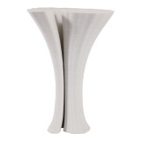 EV22749-02#10" Spire Medium 3d Printed Vase, White