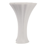 EV22749-02#10" Spire Medium 3d Printed Vase, White