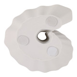 EV22749-02#10" Spire Medium 3d Printed Vase, White