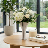 EV22749-02#10" Spire Medium 3d Printed Vase, White