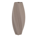 EV22750-02#19" Ronoak Large 3d Printed Vase, Gray