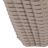 EV22750-02#19" Ronoak Large 3d Printed Vase, Gray