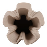 EV22752-02#16" Pinna Large 3d Printed Vase,cream