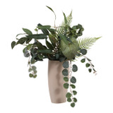 EV22753-01#11" Troca Small 3d Printed Vase,cream