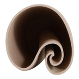 EV22753-01#11" Troca Small 3d Printed Vase,cream