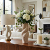 EV22756-01#14" Terebra Small 3d Printed Vase, Taupe