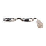 EV22757-03#9" Shimon Magnifying Glasses W/beige Marble Handle