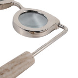 EV22757-03#9" Shimon Magnifying Glasses W/beige Marble Handle