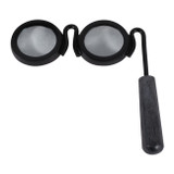 EV22757-04#8" Shimon Magnifying Glasses W/black Marble Handle