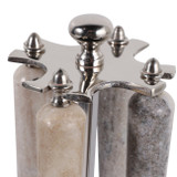 EV22759-04#13" Eshel Beige Marble Desk Tool Set W/gift Box