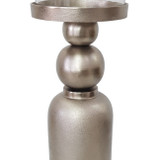 EV22760-02#36" Glenpool Medium Silver Candle Holder